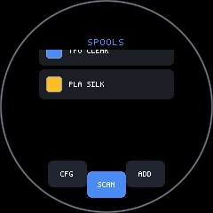 The round SPOOLS page scrolled to its end